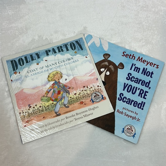 Dolly Partons Imagination Library Books.One by Dolly Parton 2nd by Seth Meyer’s - Picture 6 of 6